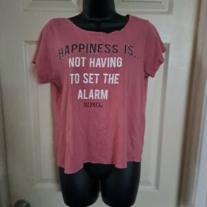 Xoxo graphic T-shirt size large. A-43 5/$25